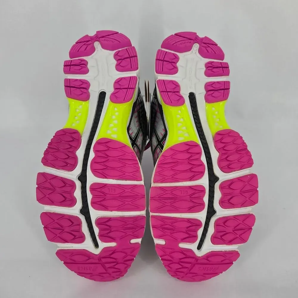 NEW Asics T557N Gel Nimbus 17 White Pink Glow Women's 9.5 Athletic Shoe In Box